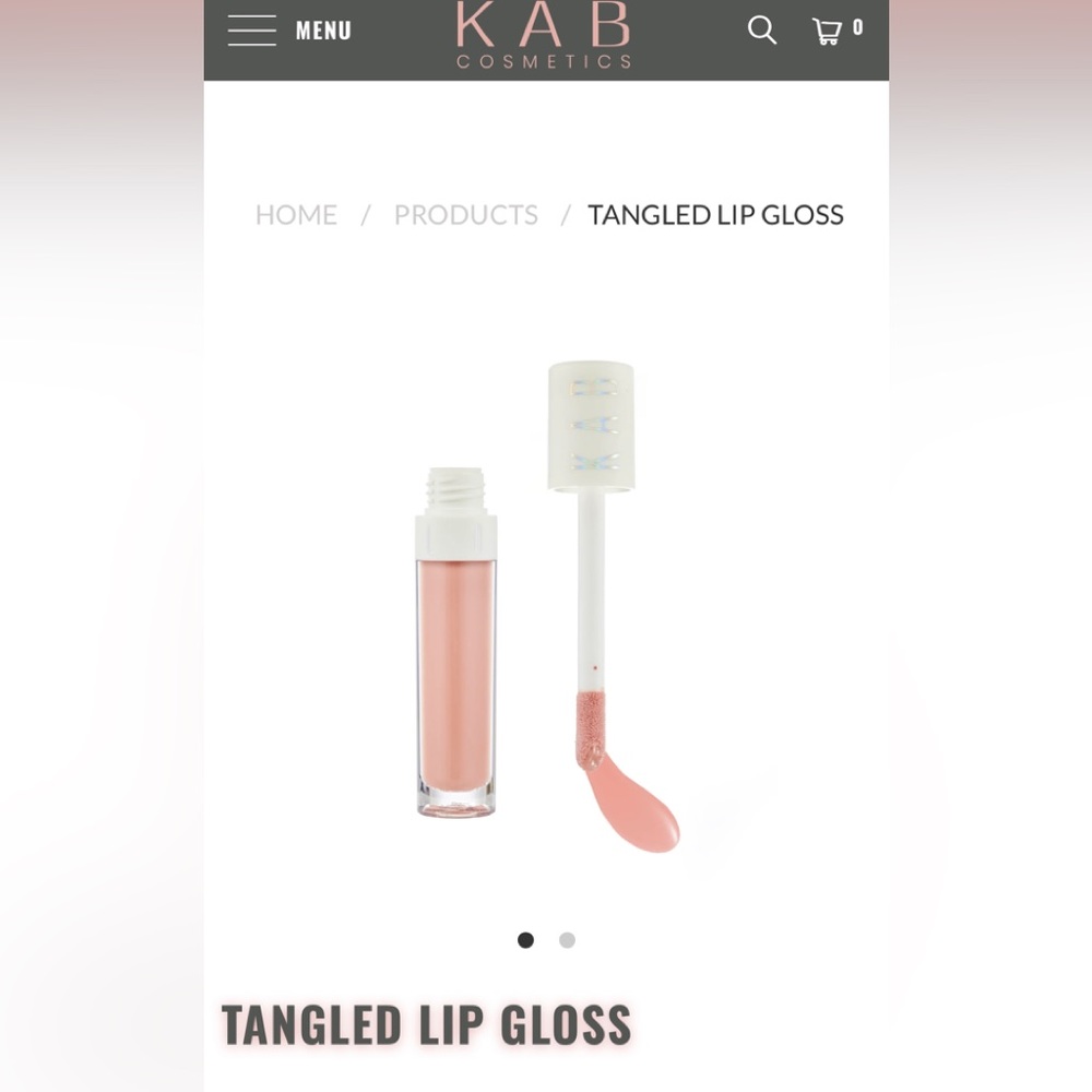 New KAB Lip Gloss - Tangled